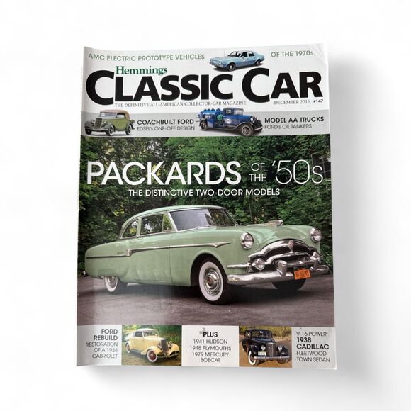 2016 Hemmings Classic Car Magazine Lot of 7 Issues Jan–Dec Vintage Autos - Picture 8 of 8